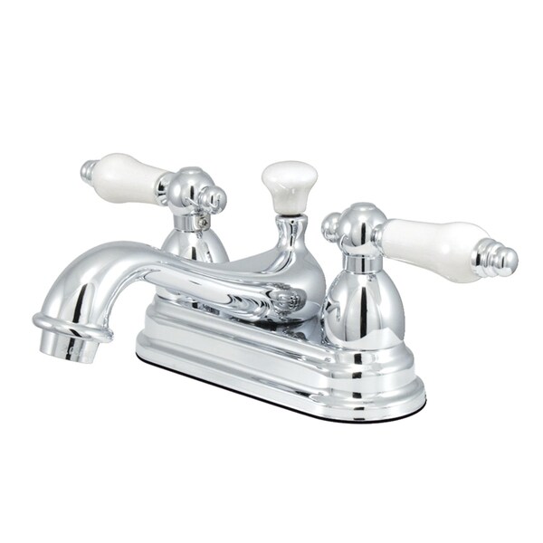 KS3601PL 4" Centerset Bathroom Faucet, Polished Chrome